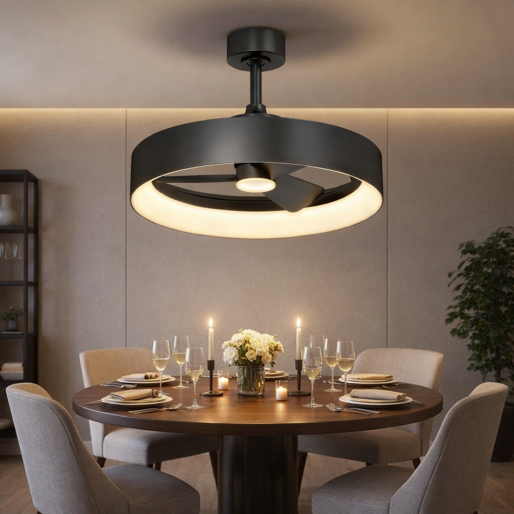 ARTIKA BLACK 23"FANDELIER - Yalz Store