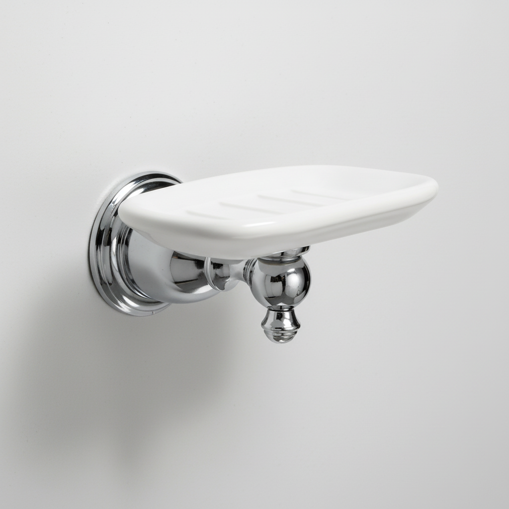 Kingston Brass BA7975C English Vintage Wall-Mount Soap Dish, Polished Chrome - Yalz Store