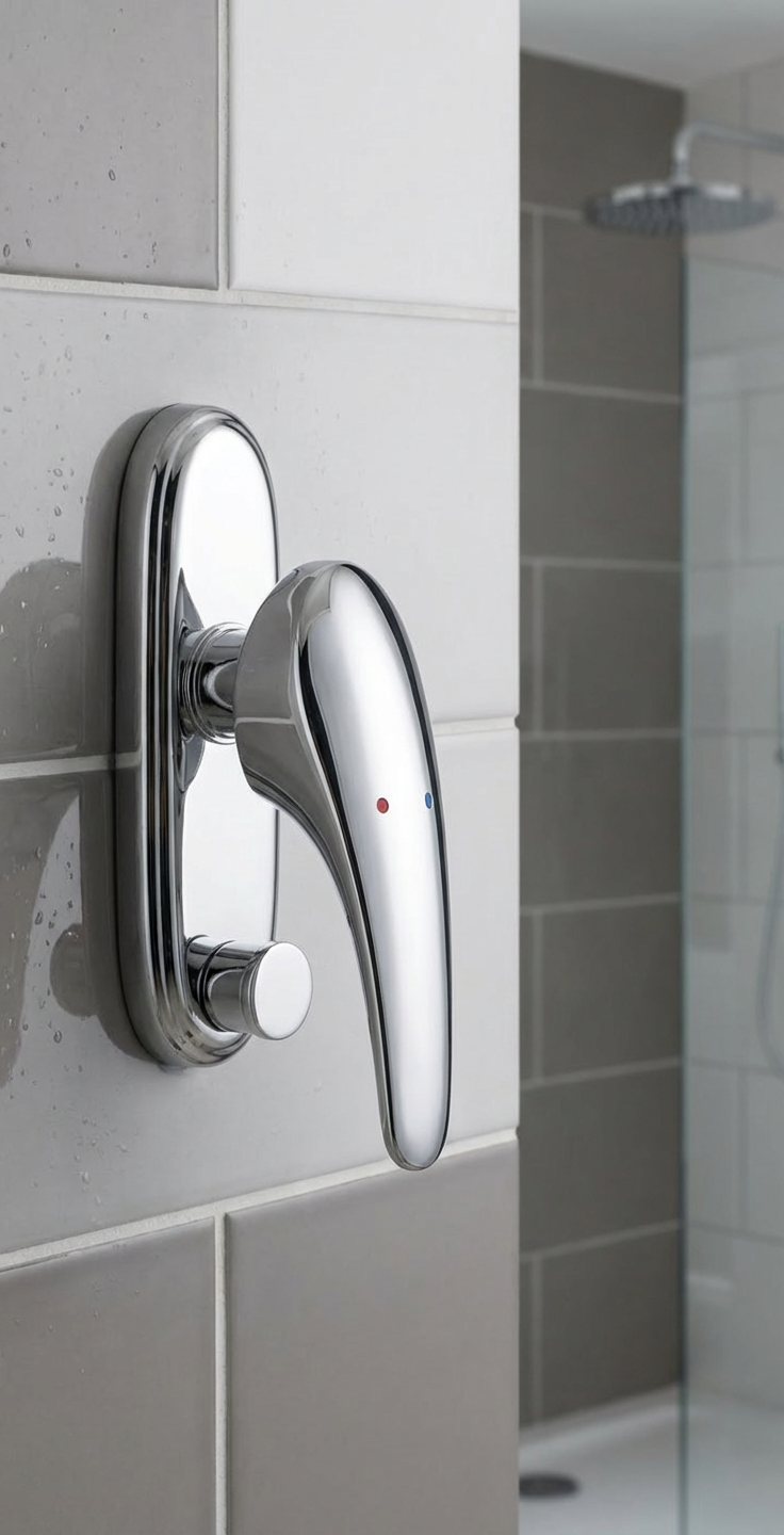 Symmons KN-3RB Symmetrix Solid Handle in Polished Chrome - Yalz Store