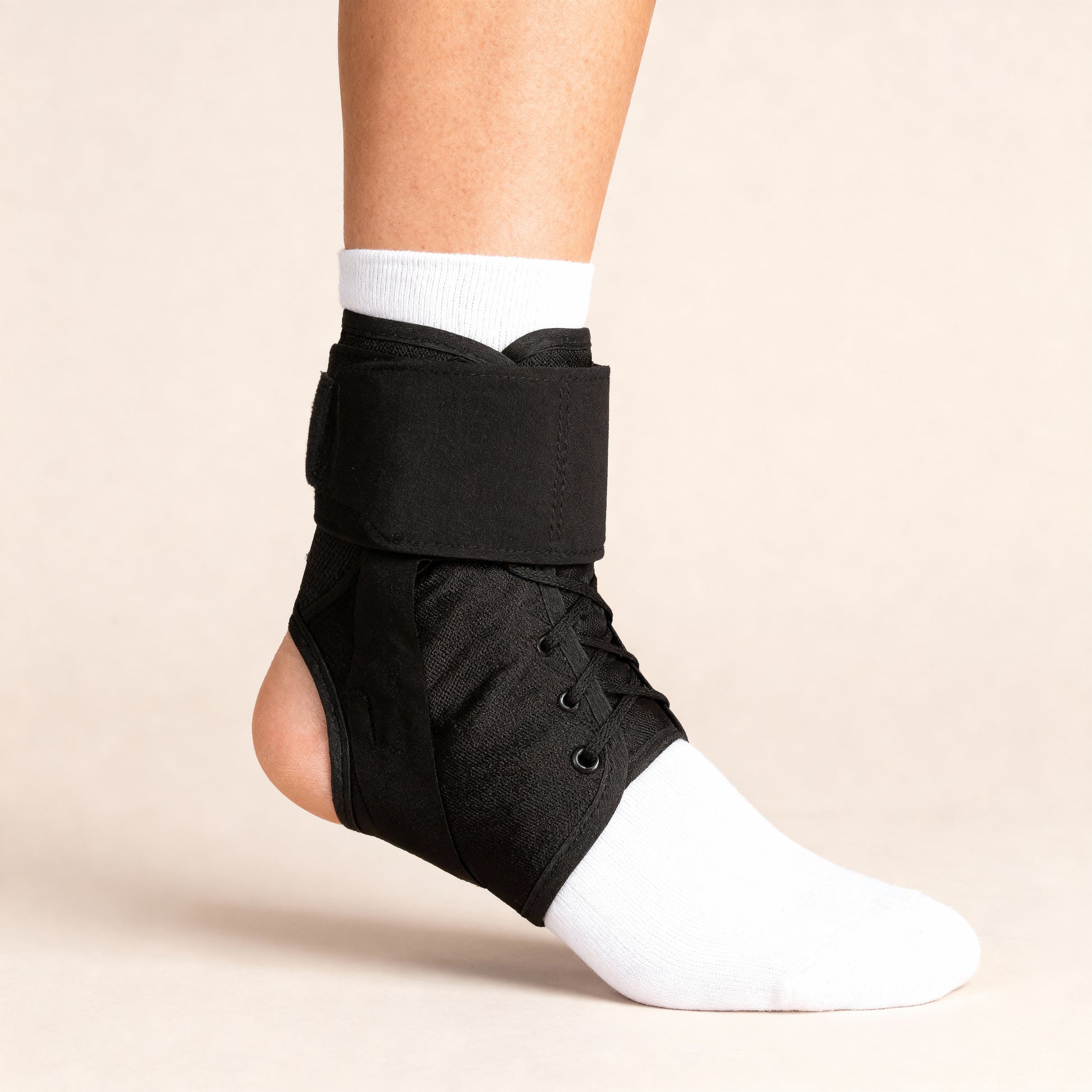 Ankle Stabilizer Brace Support, Large Size, Black - Yalz Store