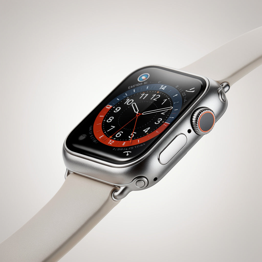 2 Pack Hard PC Case with Tempered Glass Screen Protector Compatible with Apple Watch Series 8/7 45mm – Scratch Resistant Full Protective Cover for iWatch, Clear - Yalz Store