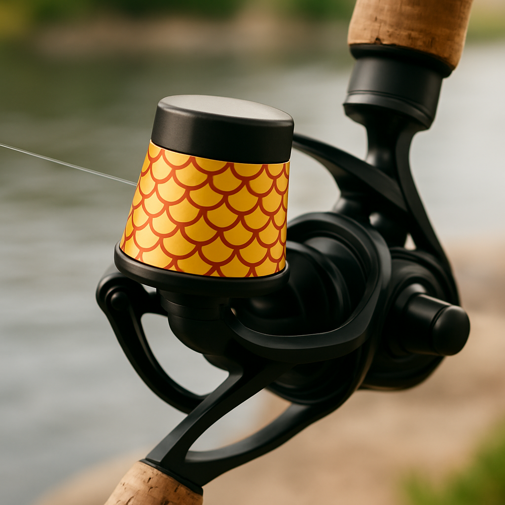 Custom Handle Knob for Baitcast and Spinning Reels, Black Aluminum, 1-Pack - Yalz Store