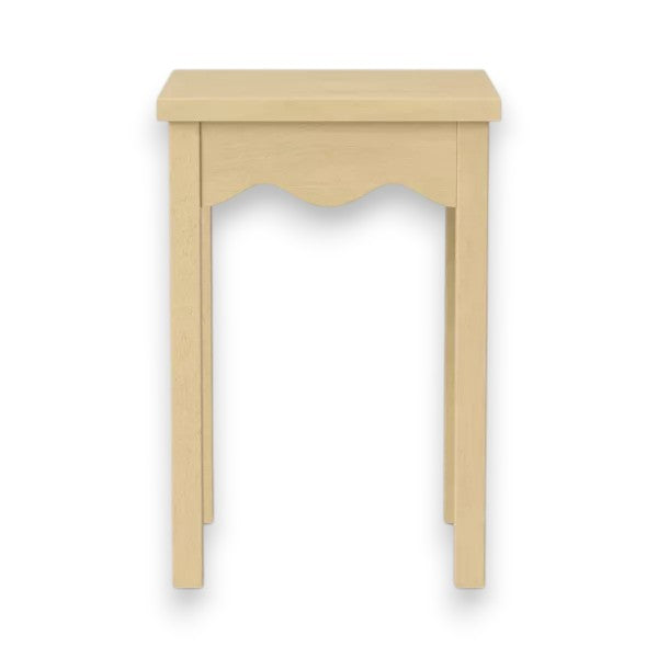 Wavy Accent Table Natural - Room Essentials - Yalz Store