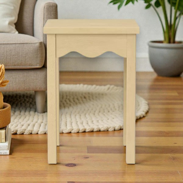 Wavy Accent Table Natural - Room Essentials - Yalz Store