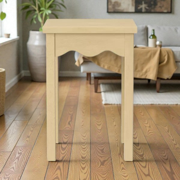 Wavy Accent Table Natural - Room Essentials - Yalz Store