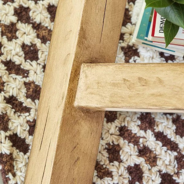 Thatcher Wood Stool Natural - Threshold designed with Studio McGee - Yalz Store