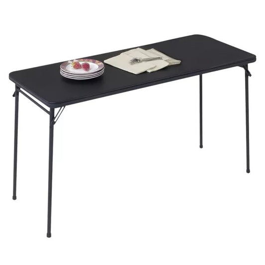 Peakform 20"x48" Folding Table  Black