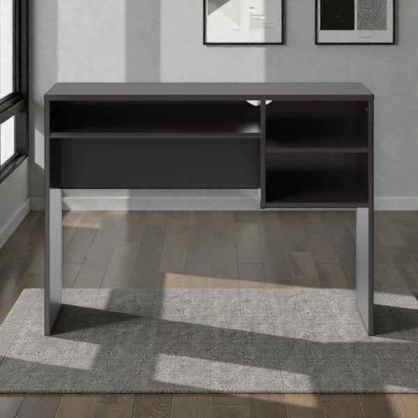 Student Writing Dorm Desk with Storage Black - Room Essentials - Yalz Store