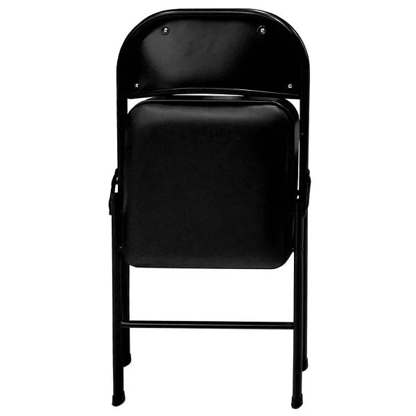 Peakform Vinyl Padded Chair Black