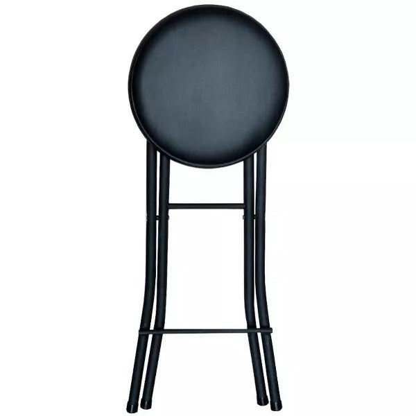 Peakform Vinyl Folding Stool Black