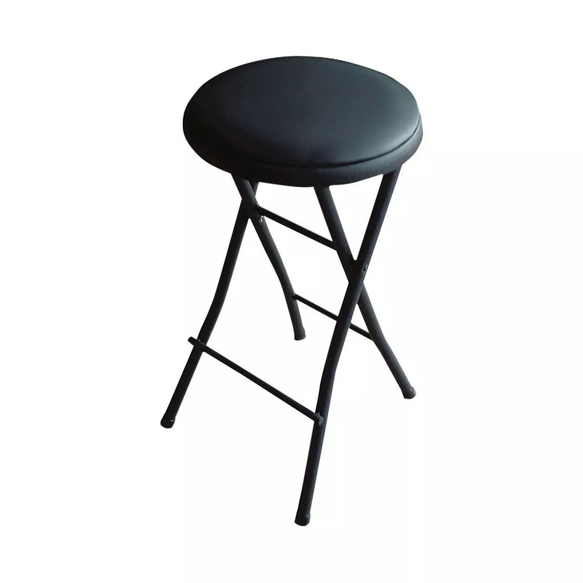 Peakform Vinyl Folding Stool Black