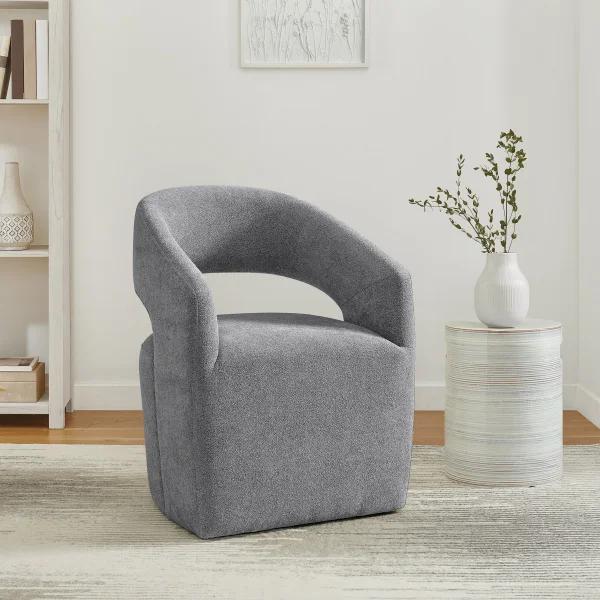 ALIVIA GRAY DINING CHAIR