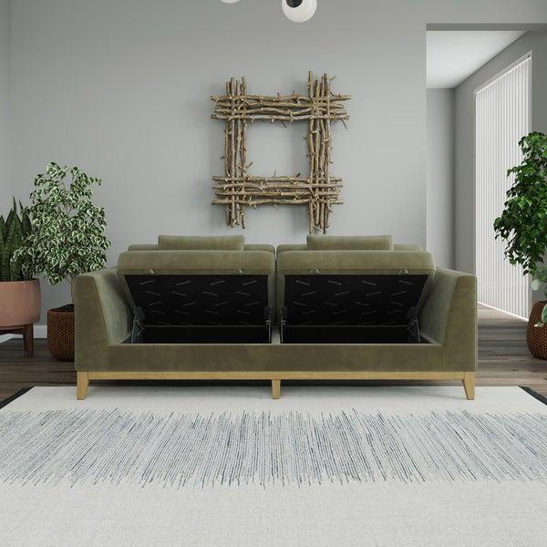 MOKENA FABRIC SOFA WITH