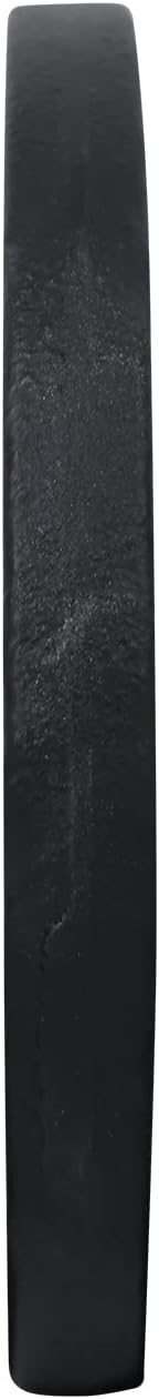 Signature Fitness Cast Iron Plate Weight Plate for Strength Training and Weightlifting, 1-Inch Center (Standard), 2.5LB (Set of 6)