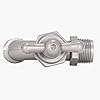 Heavy-Duty Celcon Hose Bibb - 3/4 Inch MIP Inlet to MHT Outlet - Corrosion-Resistant Outdoor Spigot
