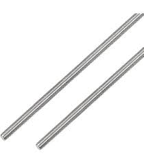 Zinc-Plated Steel Fully Threaded Rod - 3/8"-16 x 6-Inch, 5-Pack