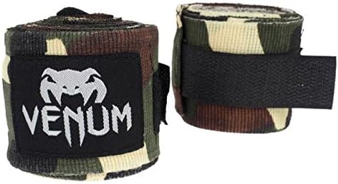 Venum Kontact Boxing Handwraps - 4M - Forest Camo