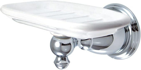Kingston Brass BA7975C English Vintage Wall-Mount Soap Dish, Polished Chrome