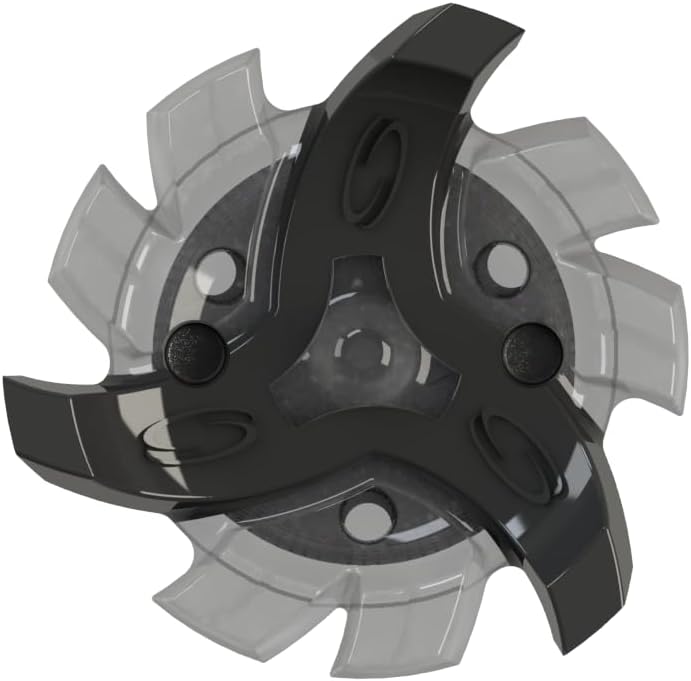 Softspikes Tour Flex Pro Golf Cleats Fast Twist 3.0-18 Spikes - Black - Also Fits Tri-Lok, Slim-Lok, and Tour Lock Cleat Systems