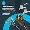Heavy-Duty 4-Wire Electrical Range Cord – 6ft 40 Amp Replacement Power Cable for Electric Stoves - Yalz Store
