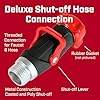 Heavy-Duty 3/4-Inch Garden Hose Shut-Off Valve – Leak-Free Metal Connector with Comfort Lever
