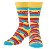 Crazy Socks Candy Snack Novelty Crew Socks 4 Pack Funny Unisex Adult Large