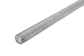 Zinc-Plated Steel Fully Threaded Rod - 3/8"-16 x 6-Inch, 5-Pack