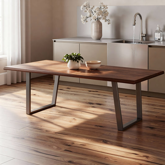 5-Piece Kitchen and Dining Bundle – Kitchen Sink, Pull-Down Faucet, Mahogany Dining Table, Hickory Flooring, Hand Soap - Yalz Store