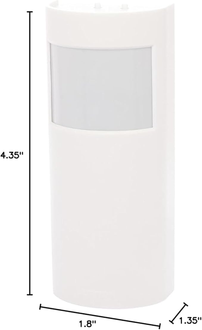 Lutron Caseta Smart Lighting Auto On and Off Motion Sensor, For Dimmers, Switches, and Fans Controls, No Wires Required, PD-OSENS-WH, White