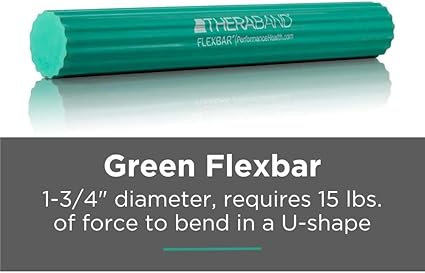 Resistance Flex Bar – Intermediate Level for Strength, Grip, and Elbow Training - Yalz Store