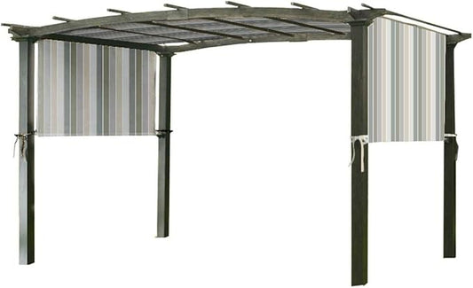 Garden Winds Universal Pergola Replacement Canopy - Standard 350 - Stripe Stone