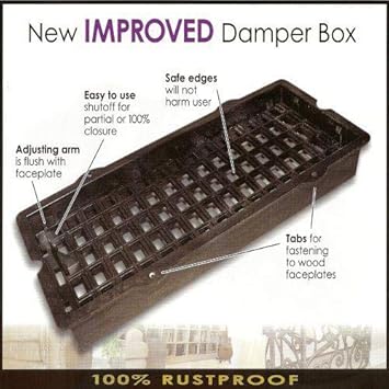 Decorative Floor Register Vent Cover – 4" x 14" Satin Brass Finish - Yalz Store