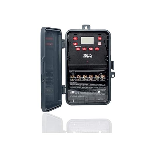 EWZ Series Multipurpose Control Astronomic 7 Day Time Switch, 120-277 VAC Input Supply, 1 Channel, DPST Output Dry Contact