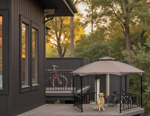 Garden Winds Replacement Canopy Top Cover for The Madison Hexagon Gazebo - 350 - Yalz Store