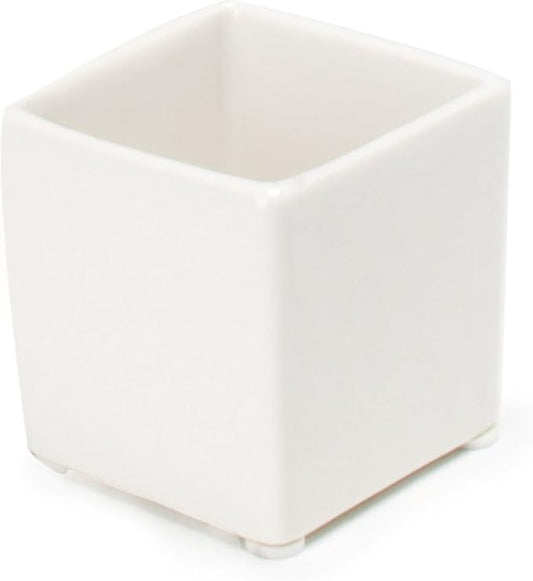 Abbott Collections AB-27-NIRVANA-8034 3 x 6 in. Rectangular Planter White
