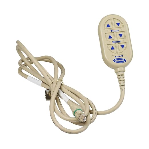 Invacare 1115290 Hospital Bed Controller, Replacement Handheld Pendant Remote for Electric Beds