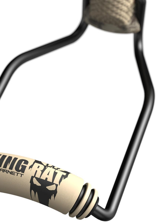 Barnett King Rat Slingshots, Black Widow Hunter Slingshot, Includes Double-X Tapered Speed Bands, Hotshot .38 Caliber Ammo, & Brushed Leather Pouch