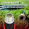 Heavy-Duty 3/4-Inch Garden Hose Shut-Off Valve – Leak-Free Metal Connector with Comfort Lever