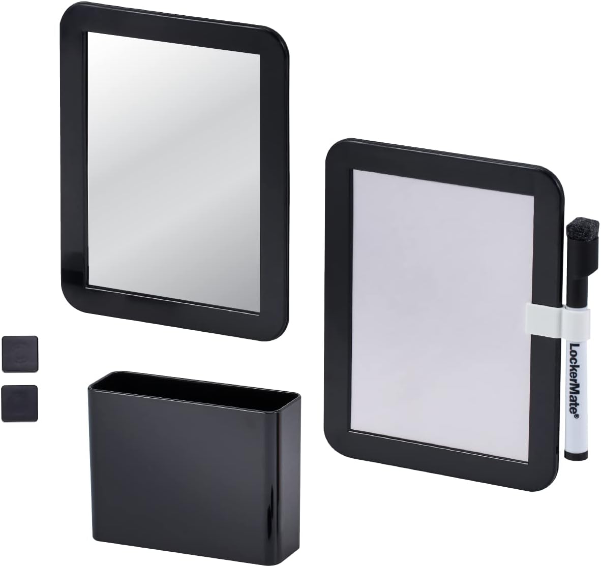 6-Piece Magnetic Locker Organizer Kit – Navy - Yalz Store