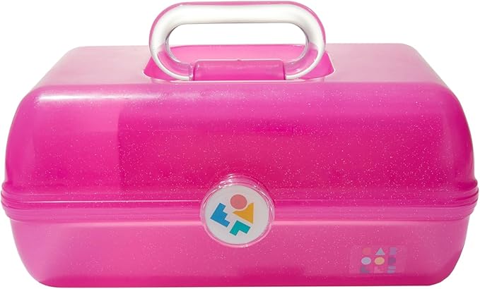 Multi-Tier Portable Vanity & Cosmetic Train Case
