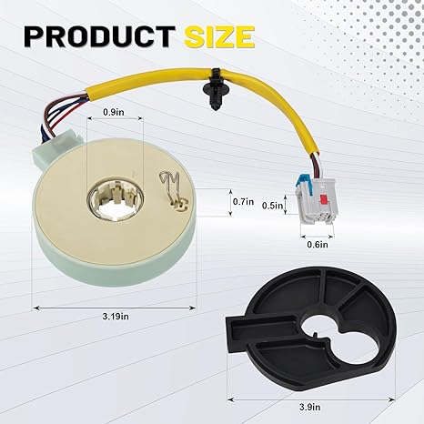 CL8Z-3F818-A Power Steering Torque Sensor Compatible with Ford Escape2008-2012, Steering Rotation Sensor with Alignment for Mercury Mariner 2008-2011