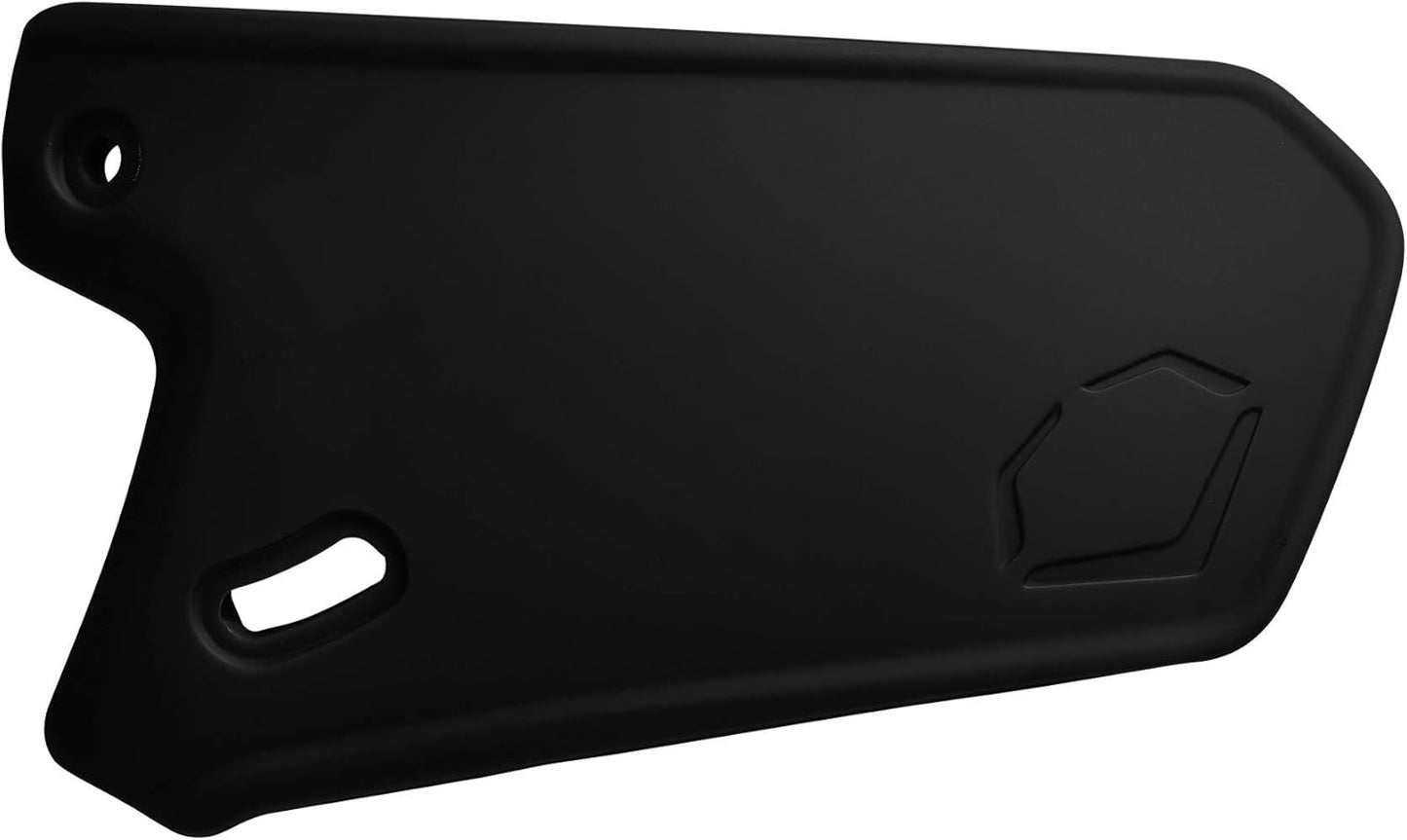 EvoShield XVTâ„¢ Matte Batting Helmet Face Shield - Black, Left Handed Hitter