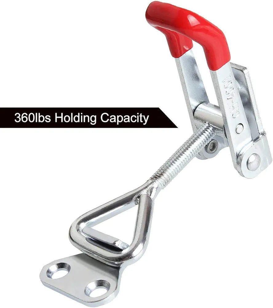 Generic Heavy-Duty Pull Latch Toggle Clamp Set – 360 lb Holding Capacity (4 PCS) - Yalz Store