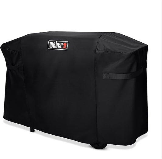 Weber Premium 28â€ Griddle Cover, 3 Burner, Black