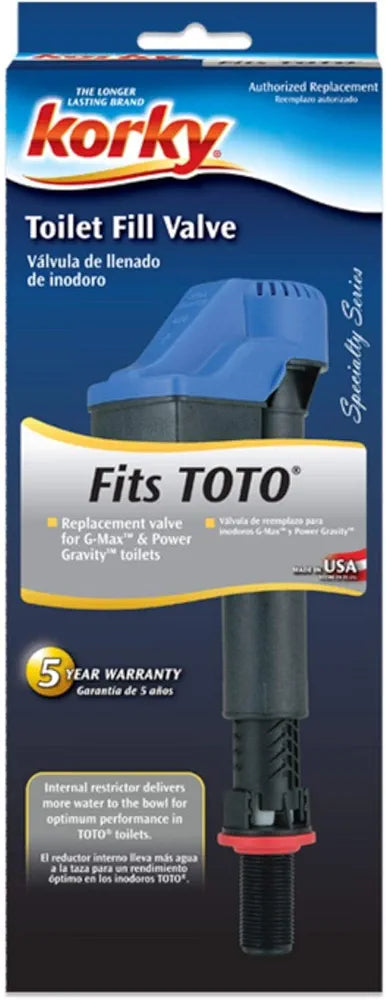 Universal Toilet Fill Valve – Compatible with Select Toto Toilets - Yalz Store
