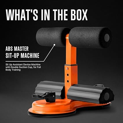 Sit-Up Assist Bar with Double Suction Cup & Resistance Bands - Yalz Store