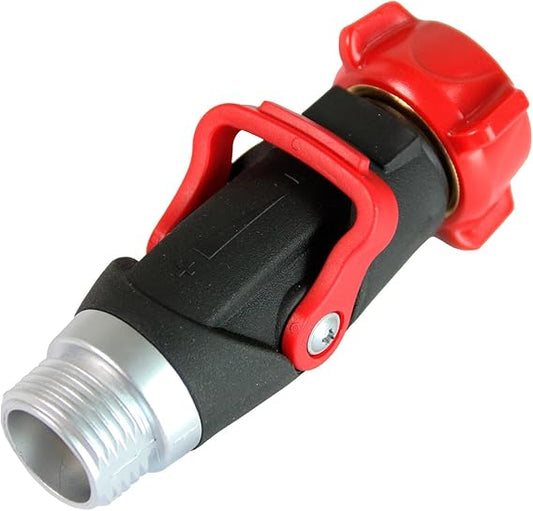 Heavy-Duty 3/4-Inch Garden Hose Shut-Off Valve – Leak-Free Metal Connector with Comfort Lever