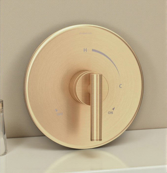 Symmons S-3500-CYL-B-BBZ-TRM Dia Shower Valve Trim in Brushed Bronze (Valve Not Included) - Yalz Store