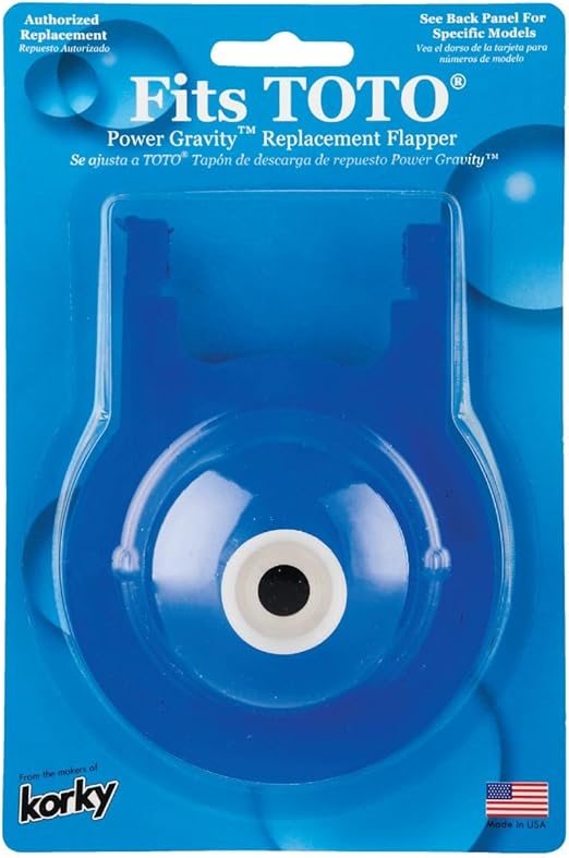 3-Inch Toilet Flapper – Easy Install, Blue - Yalz Store