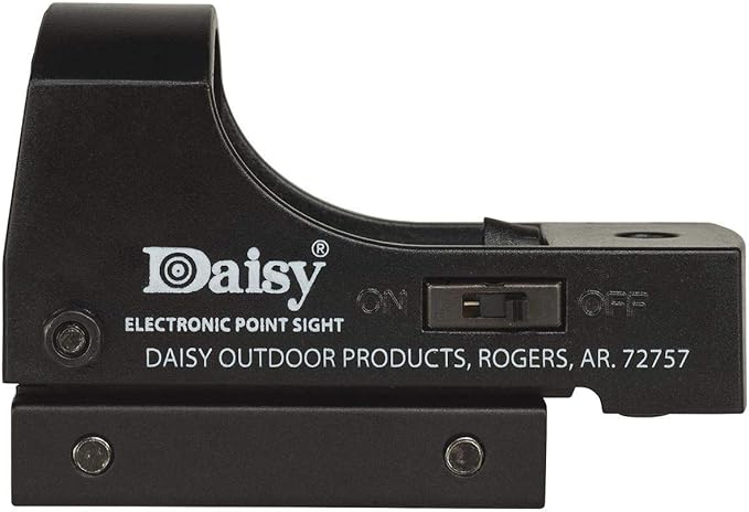 Adjustable Red Dot Sight 1x with Weaver Mount for Airsoft and Tactical Rifles - Yalz Store